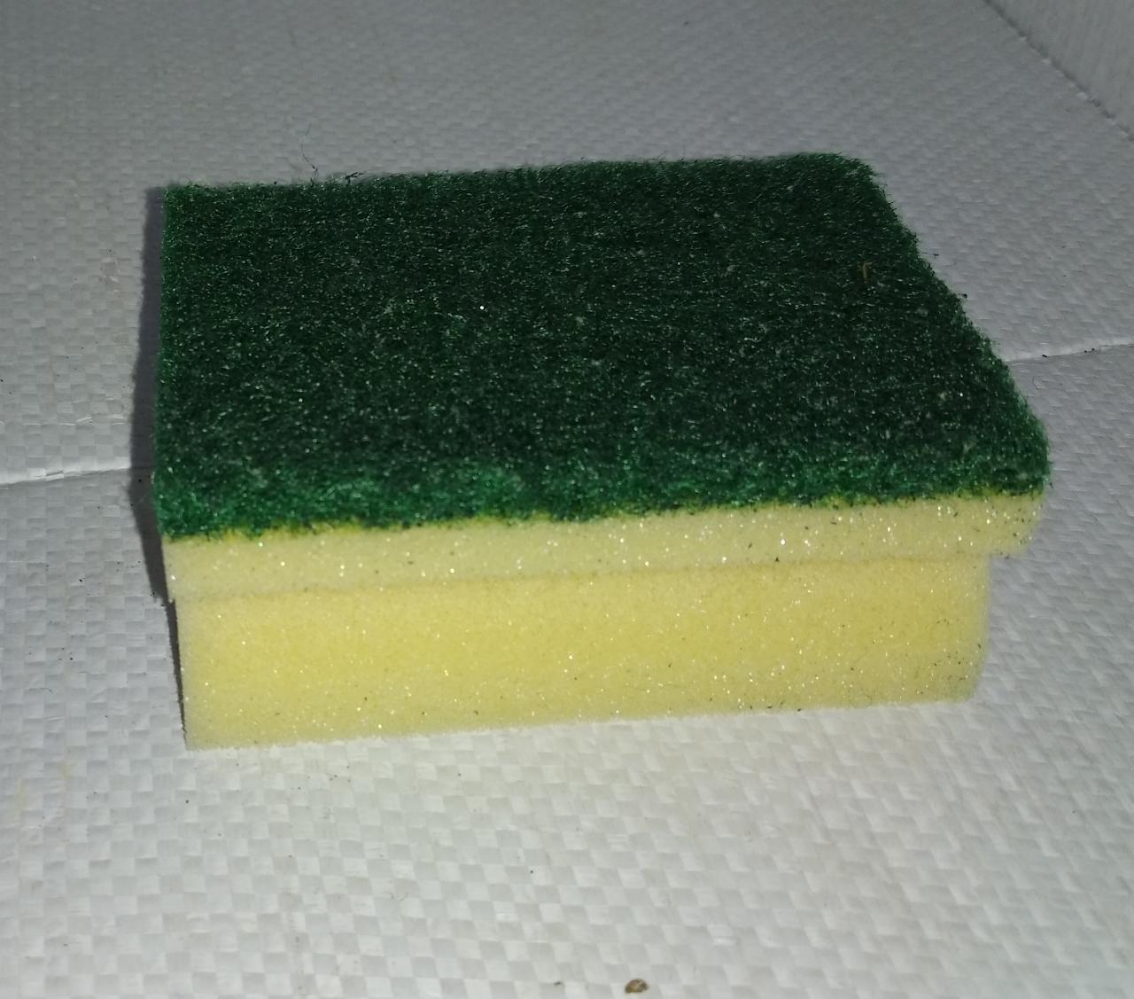 Scrub Sponge 2 in 1 Pad for Kitchen, Sink, Bathroom Cleaning Scrubber