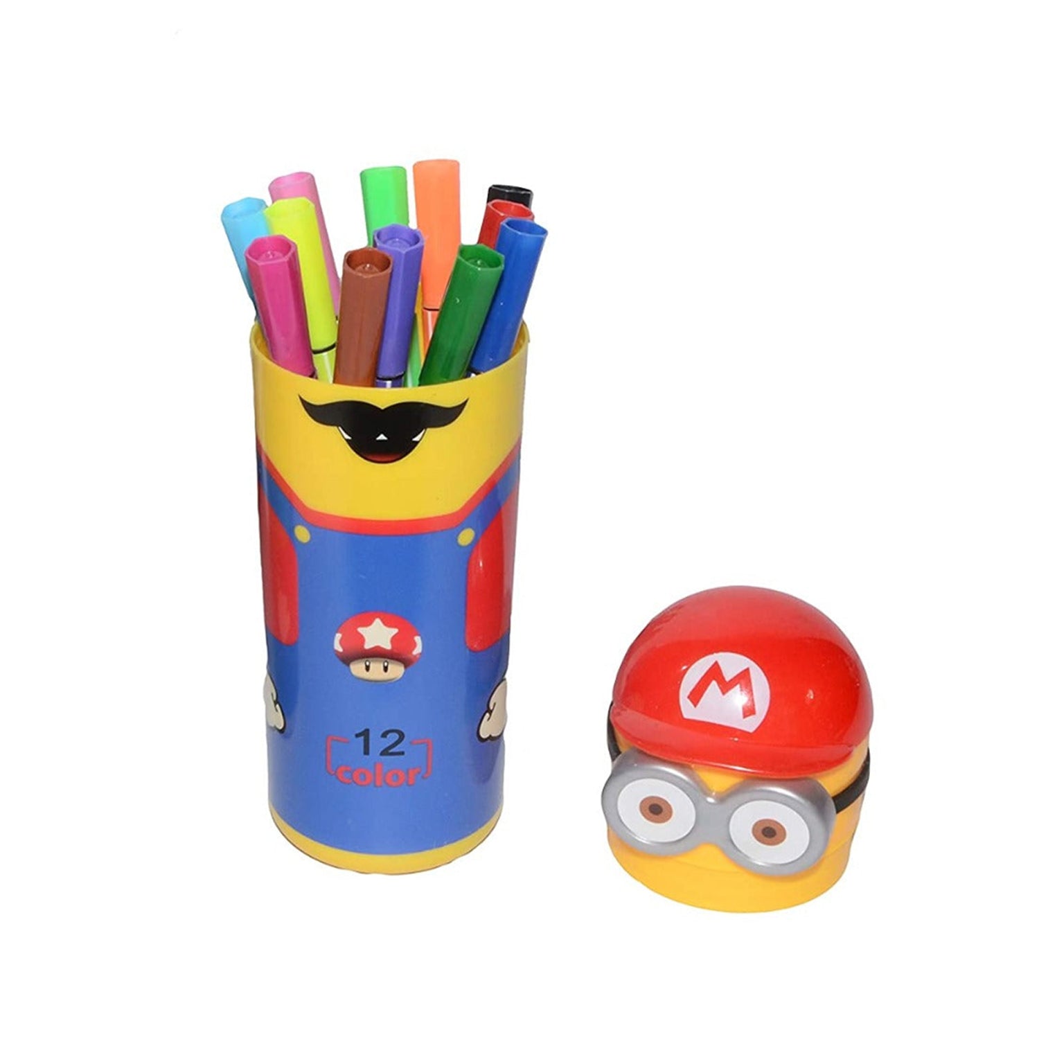 Minions Sketch Pen Set with Attractive Designed Case (Pack of 12)