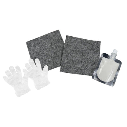 Nano Magic Car Scratch Remover Cloth, Multipurpose Scratch Repair Cloth, Cloth for Car Paint Scratch Repair, Easy to Repair Slight Scratches on the Surface Polishing Repeatable Use for All Kinds of Car (45 ML Repair Solution, 2 Gloves, 2 nano Cloth)