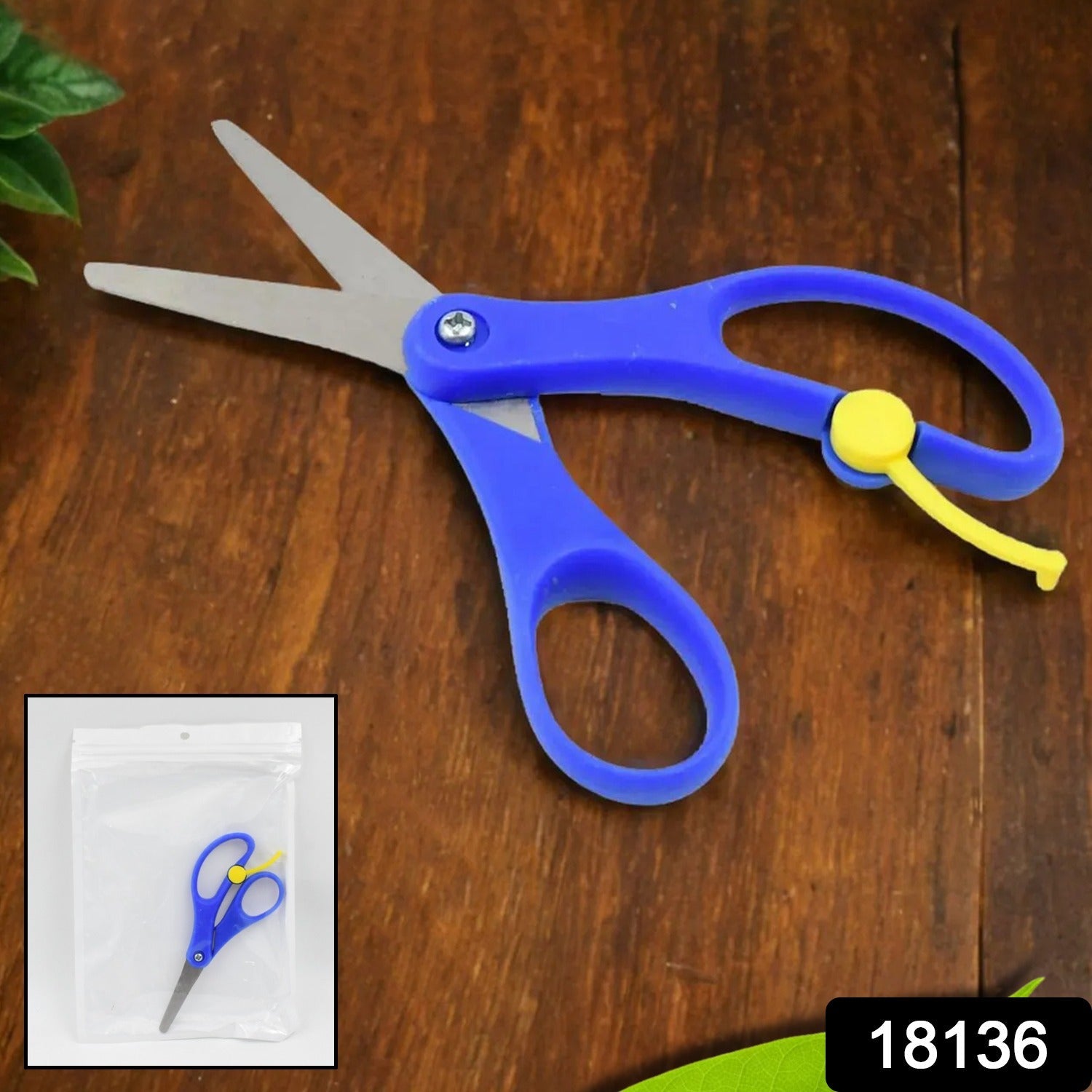 Multipurpose Scissors | Comfort Grip Handle And Stainless Steel Blades (1 Pc / Mix Color & Design)