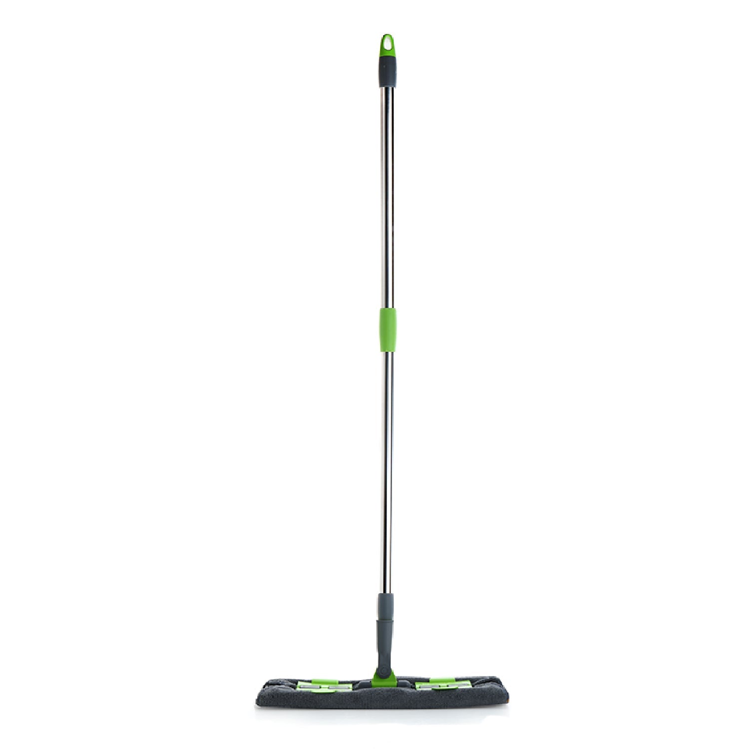 Multipurpose Wet and Dry Cleaning Microfiber Flat MOP Floor Cleaning Mop with , 360 Degree Rotating Head and Telescopic Handle Steel Rod Long Handle Dry Mops, Standard (1 Piece, Multi-Colour)