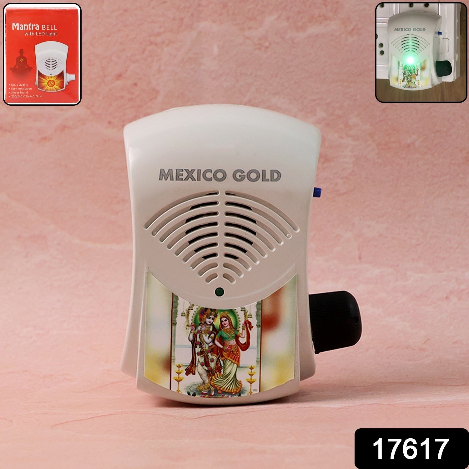 Electric Mantra Bell with LED Light