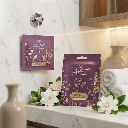 Gardenia Fragrance Hanging Air Freshener Sachet (Mix fragrance / 1 Pc / 10g)