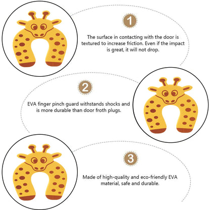 1 Pc Mix Door Stopper used in all kinds of household and official places specially, for controlling motion of doors.