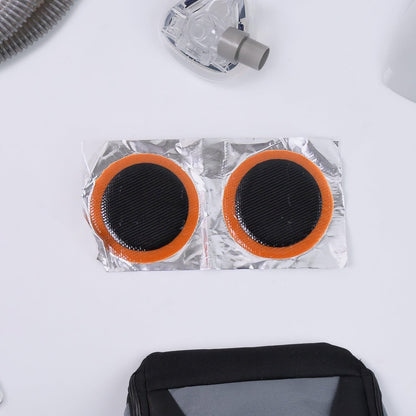 Bicycle Tire Repair Kit – Portable Puncture Repair Set with Adhesive (1 Set / Mix Design)