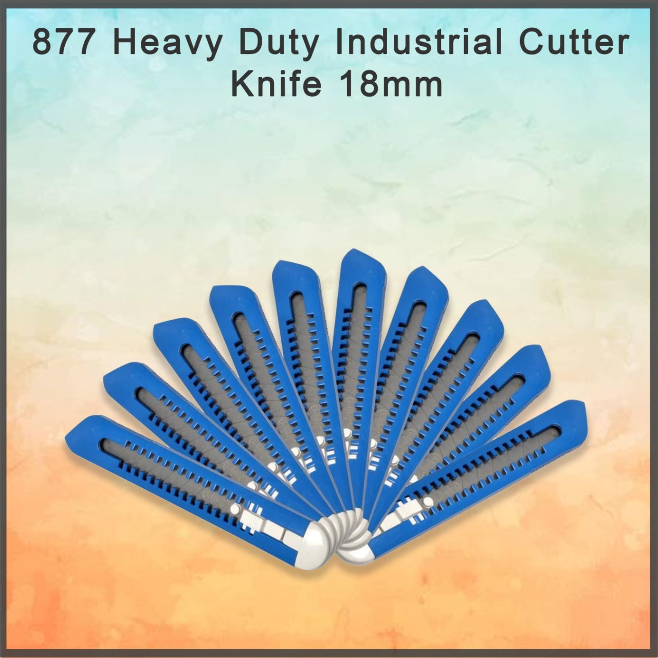 Heavy Duty Industrial Cutter Knife 18mm