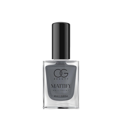 Beauty Smokey Calm Grey Nail Paint