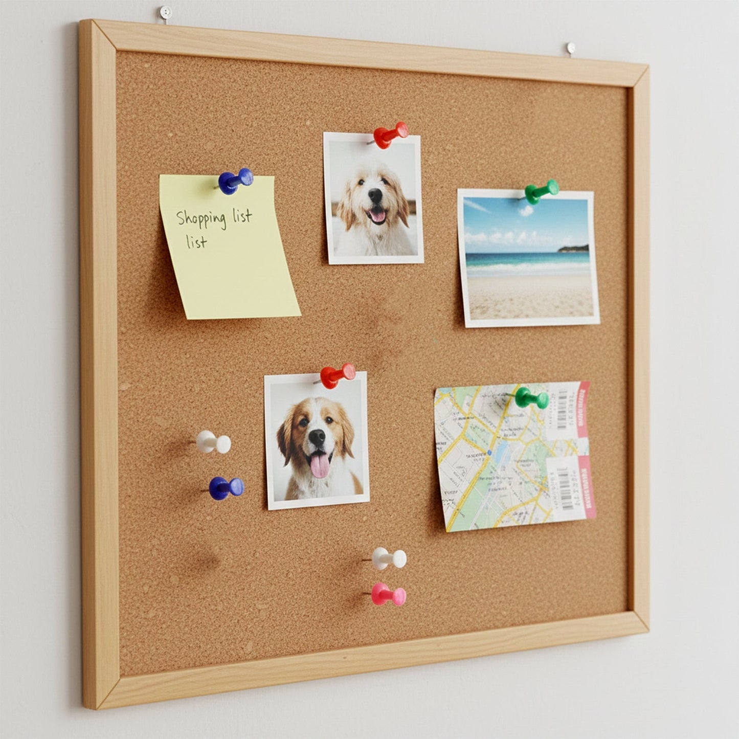 Office Stationery Clips and Pins Combo, 1 Set