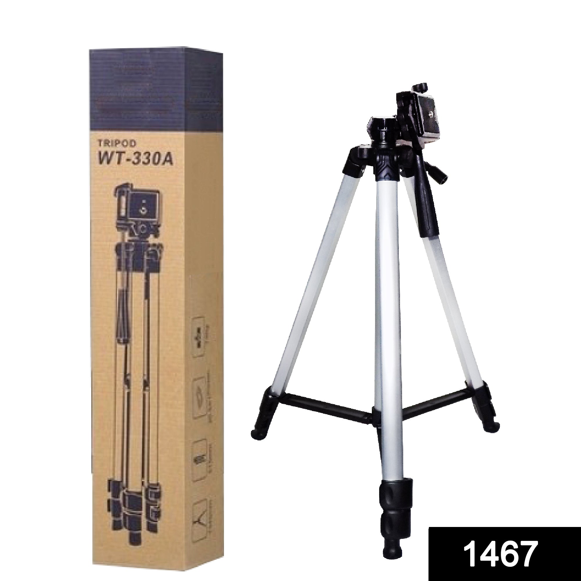 Long Lightweight Aluminum Tripod Stand