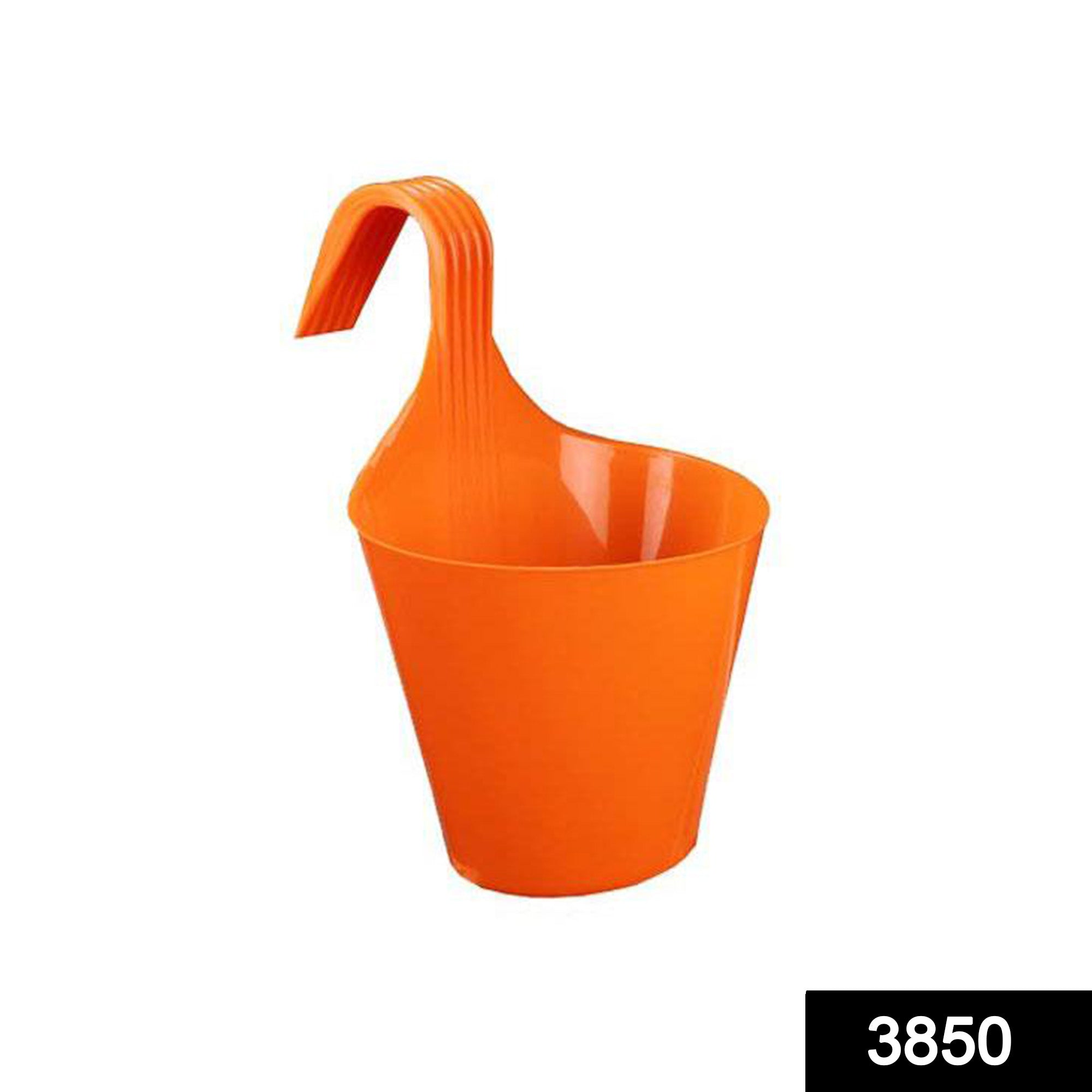 Plastic Hanging Planter Pot, Multicolour,