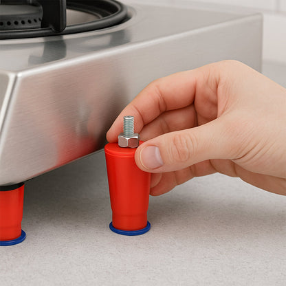 Heavy-Duty Universal Stove Legs for Gas Stove (4 Pc Set)