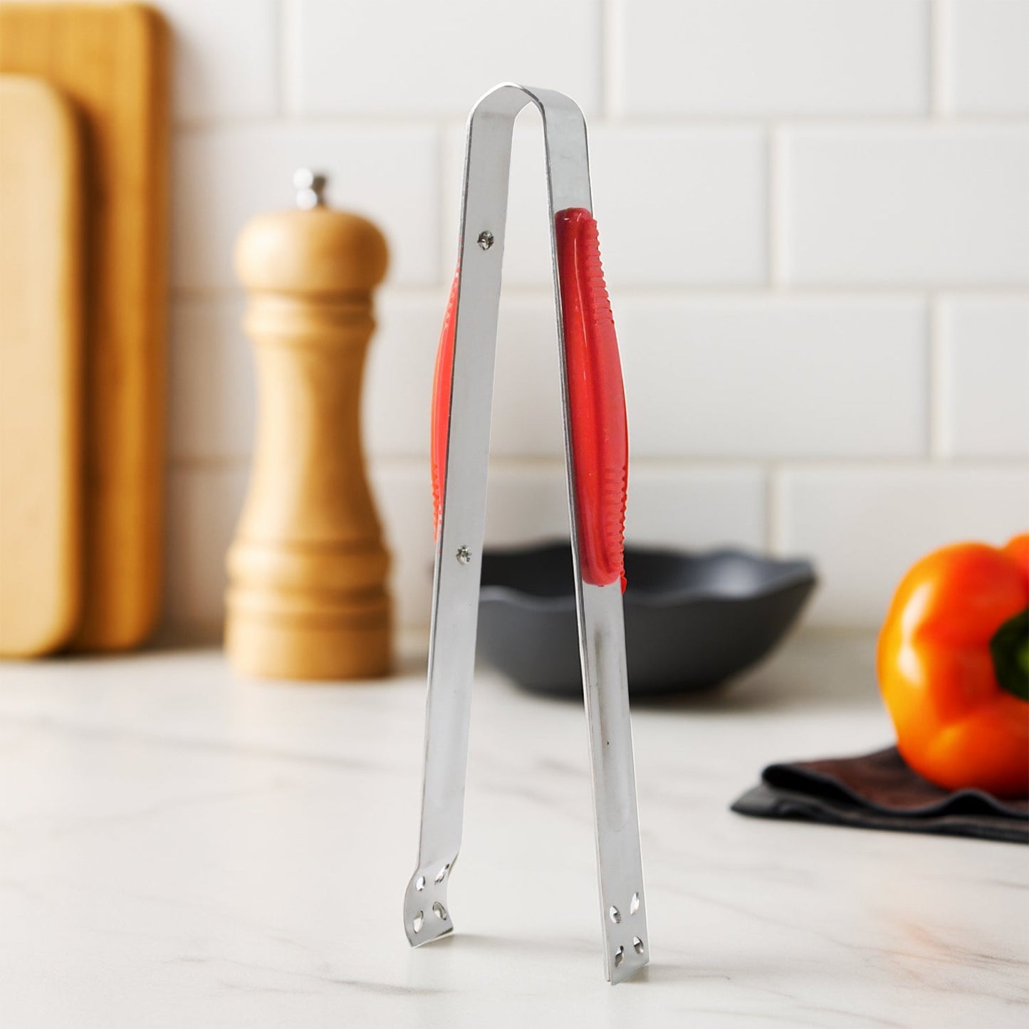 Supermom Premium Stainless Steel Multipurpose Kitchen Tongs (1 Pc)
