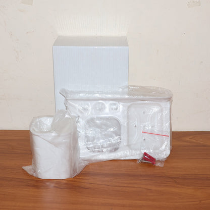 3in1 Wall Mounted Multi-Compartment Toothbrush & Soap Holder with Cup (1 Pc)