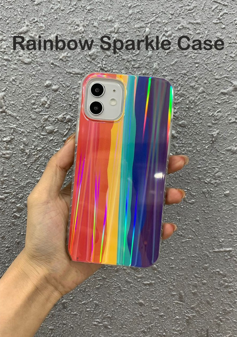 Rainbow Shiny Hard Case For Samsung