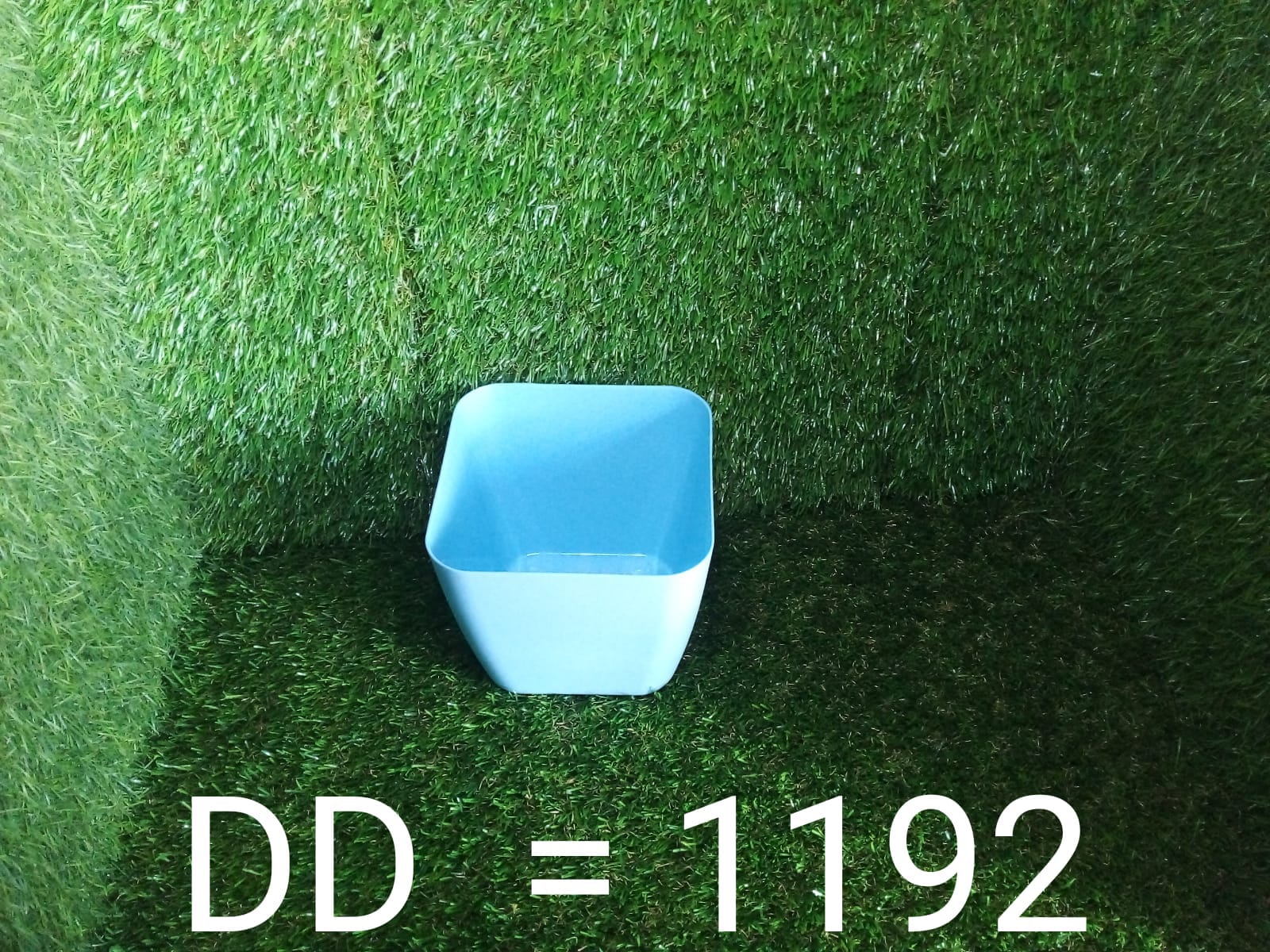 Flower Pots Square Shape For Indoor / Outdoor Gardening