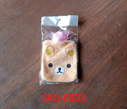 Warm Hug from a Panda: Orange Panda Hot Water Bag for Pain Relief