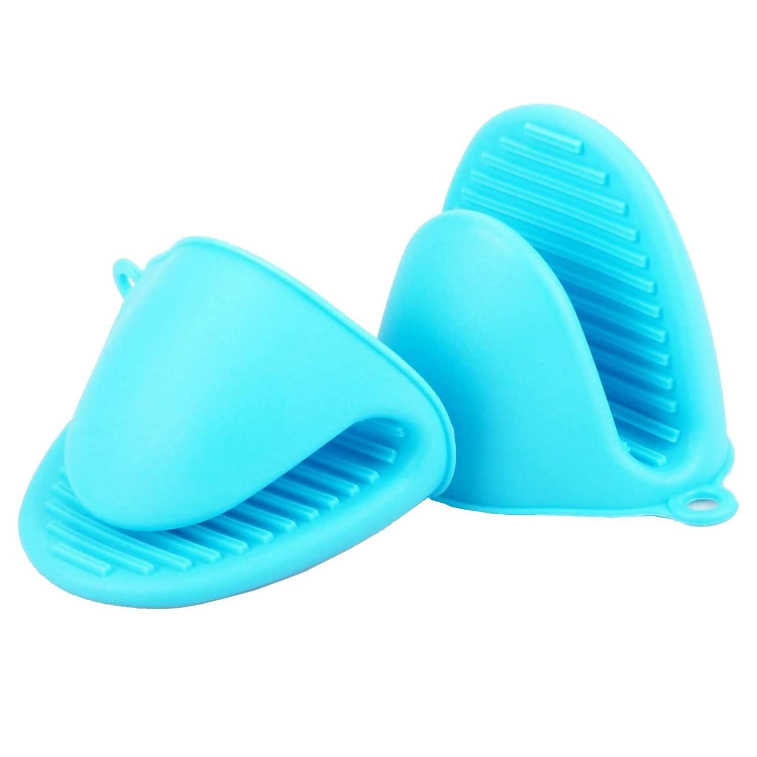 1 Pair Silicone Heat Resistant Cooking Pinch Mitts