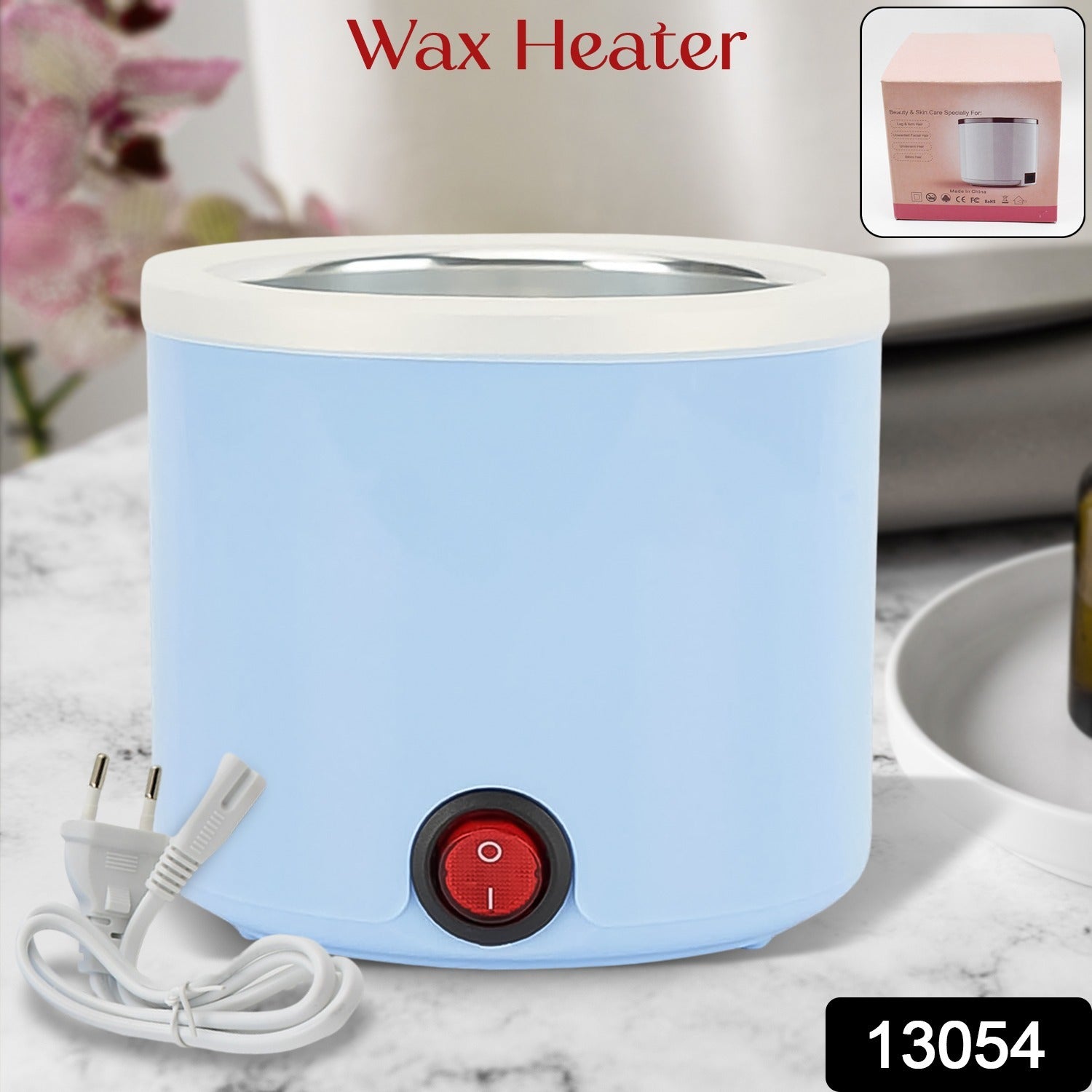 Electric Wax Heater / Wax Boliling Bowl (200 ML / 100w)