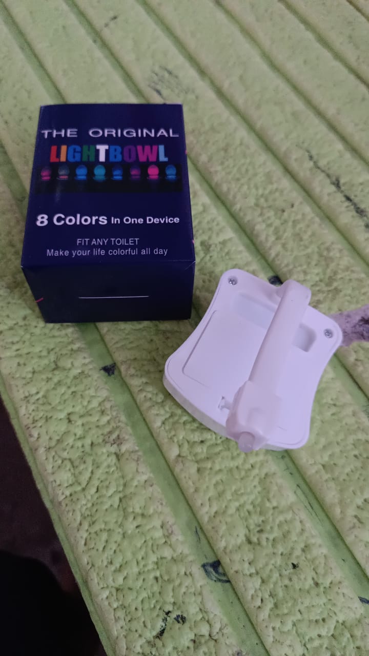 LED Colorful Toilet Cover Lamp