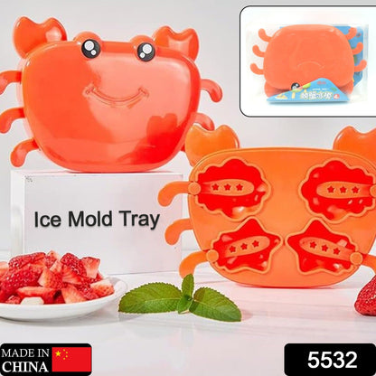 Crab Ice Mold – Silicone Ice Cream & sicle Mold for Kids (1 Pc)