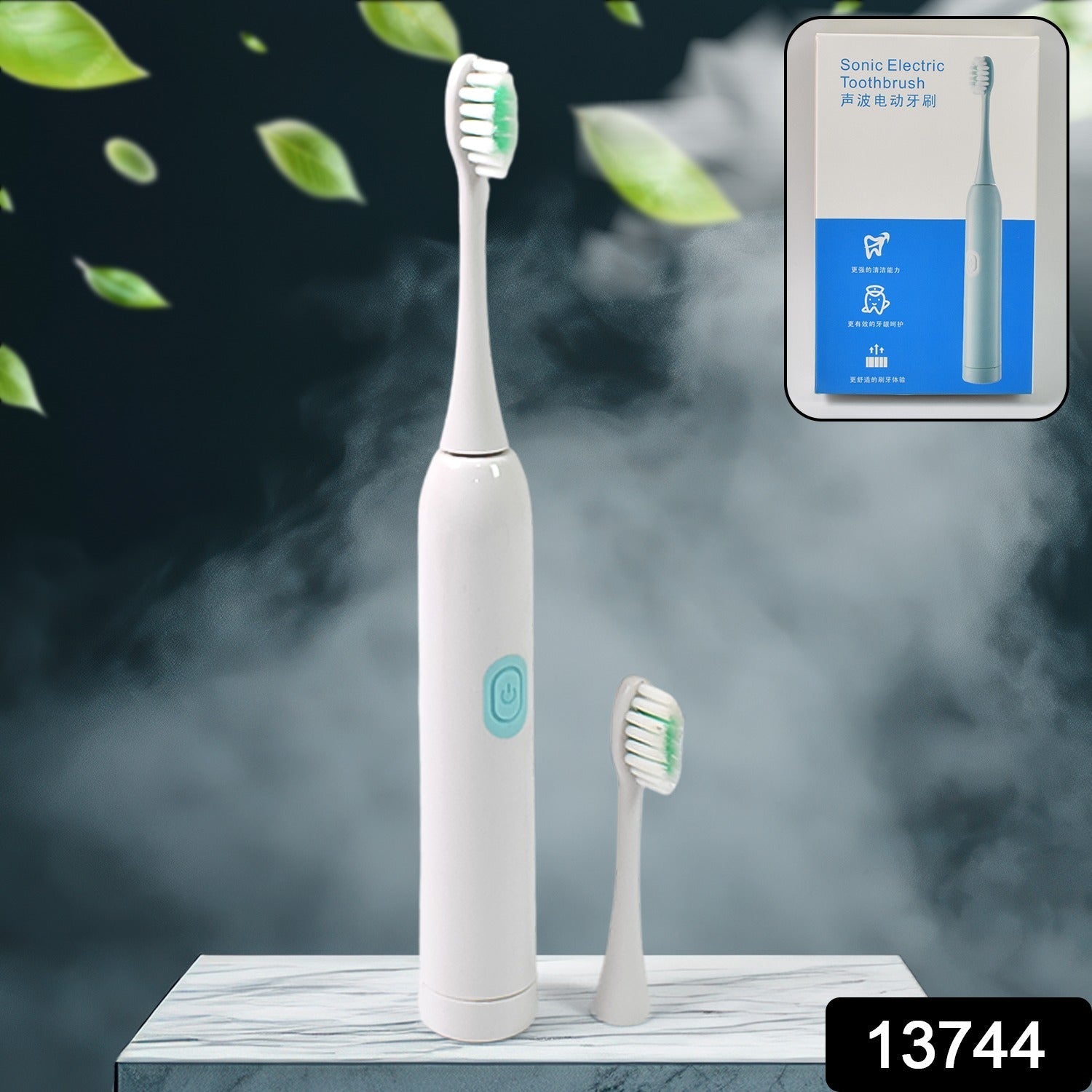 Electric Toothbrush with Extra 1  (1 Pc / Battery Operated / Battery Included)