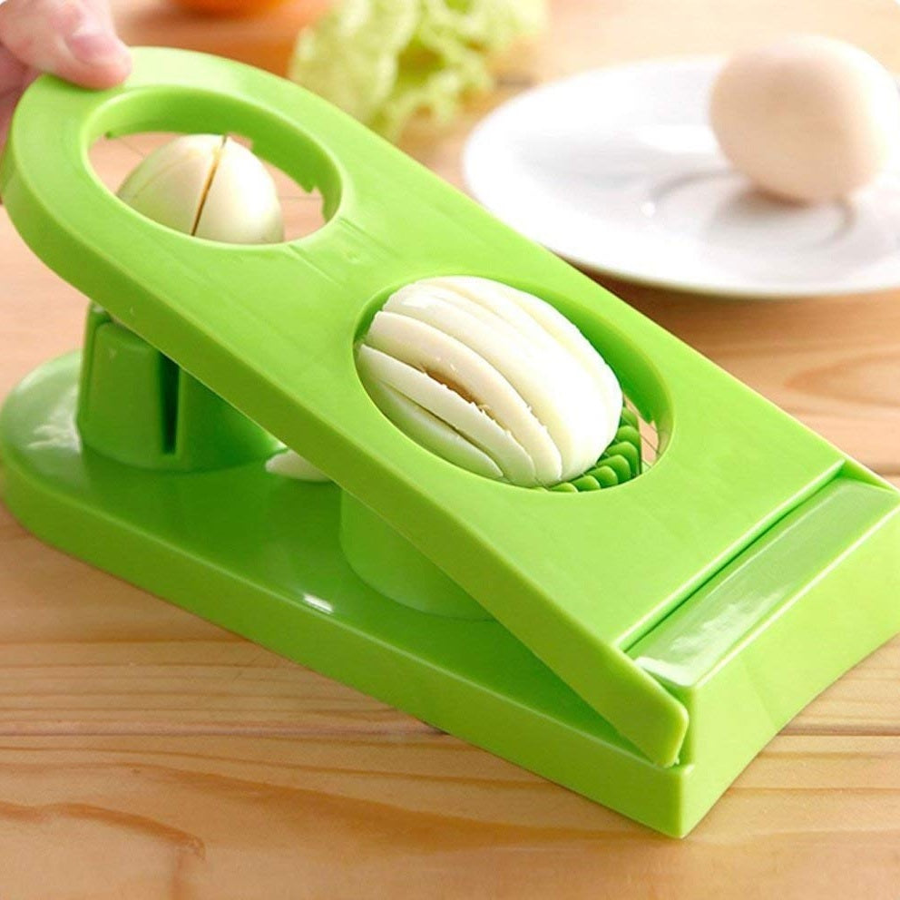 Multi-Segment 2 in 1 Egg Cutter / Slicer