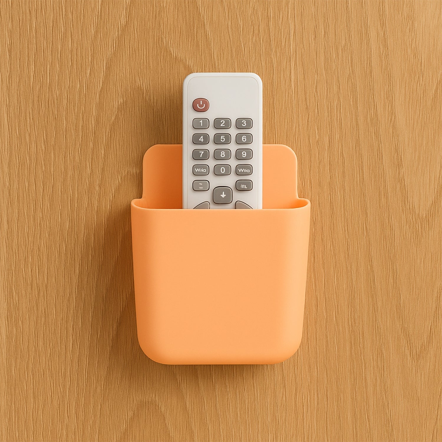 Wall Mounted Plastic Mobile Storage Pocket