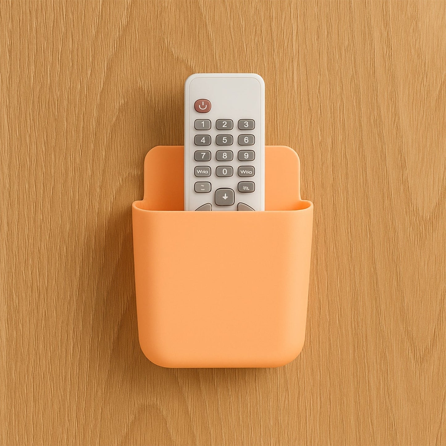 Wall Mounted Plastic Mobile Storage Pocket