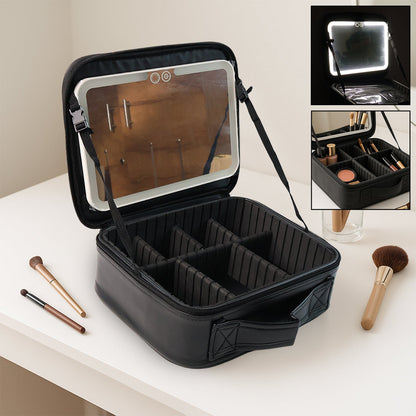 Portable LED Makeup Organizer Box