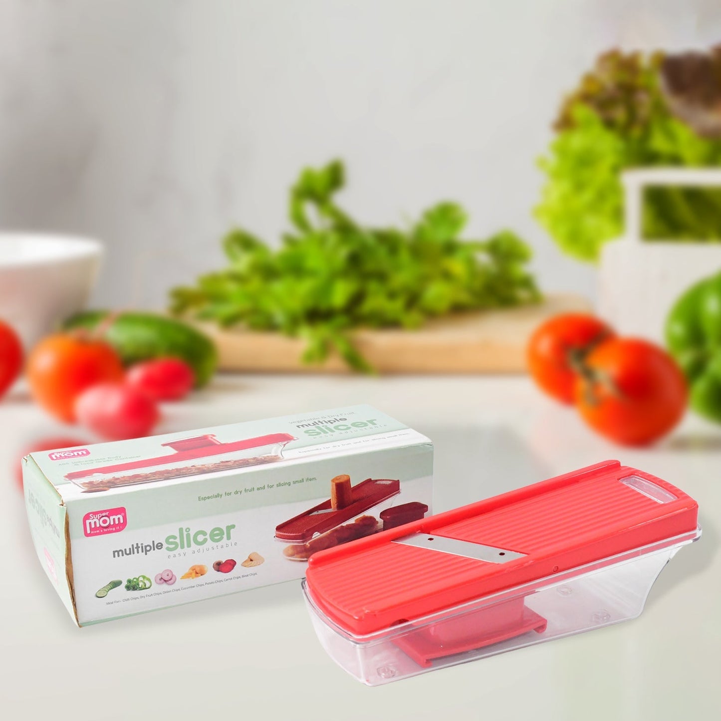 Supermom Vegetable and Dry Fruit Multiple Slicer (1 Pc)
