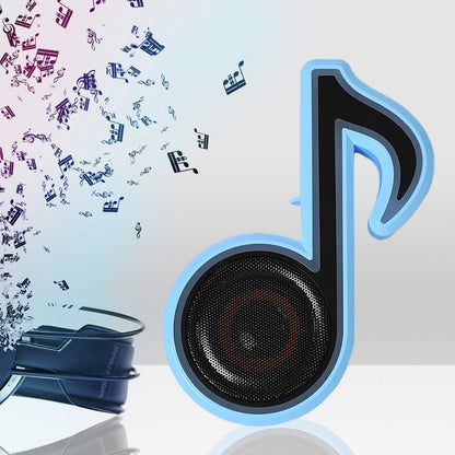 Music Note Shape Wireless Speaker 
