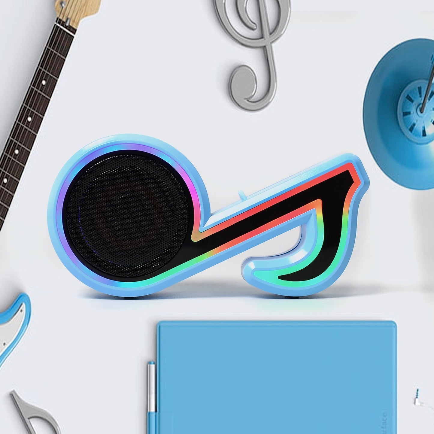 Music Note Shape Wireless Speaker 