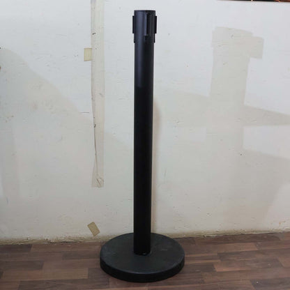 Heavy Duty Retractable Belt Crowd Control Pole with Sturdy Base – 1 Pc