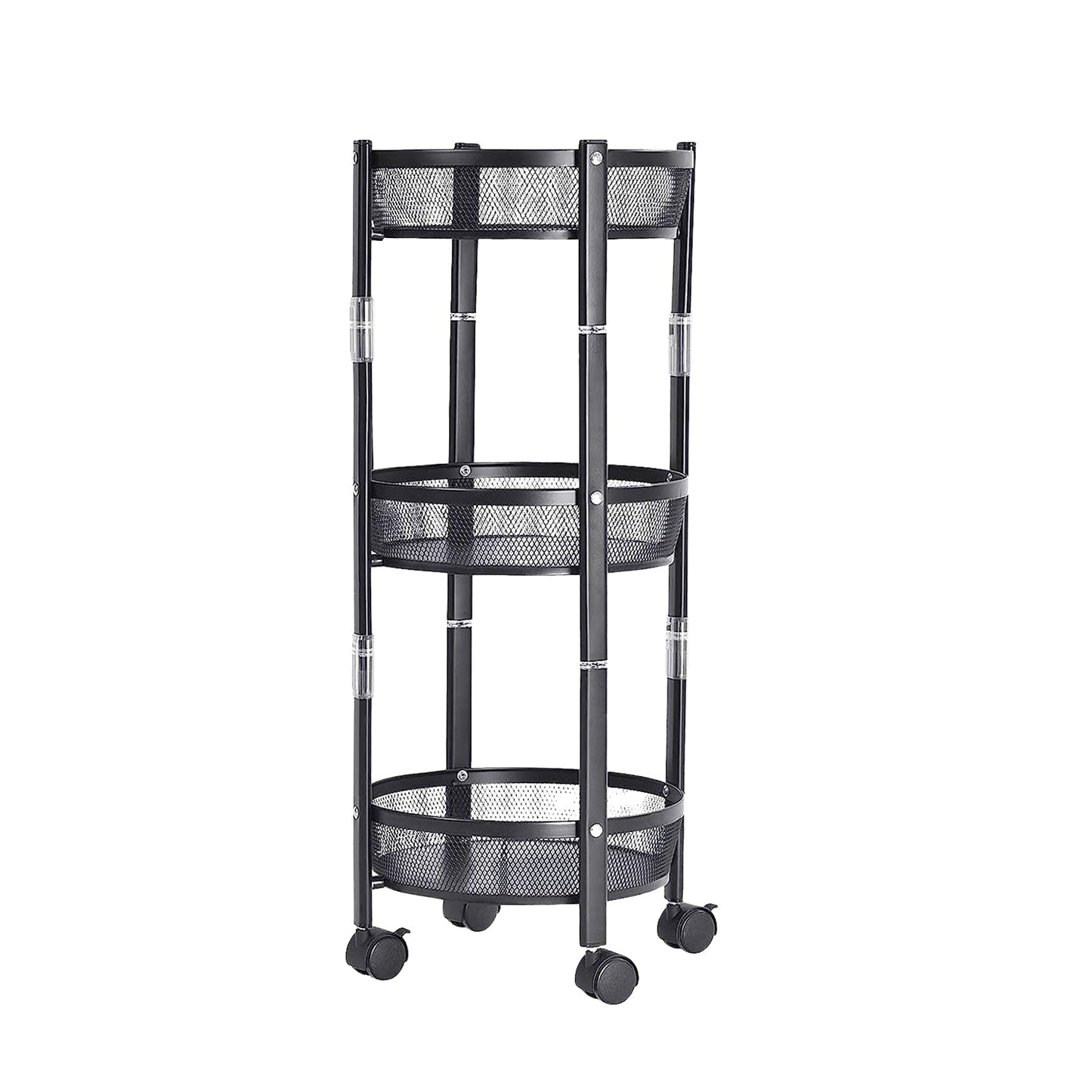 Stylish Metal Storage Trolley