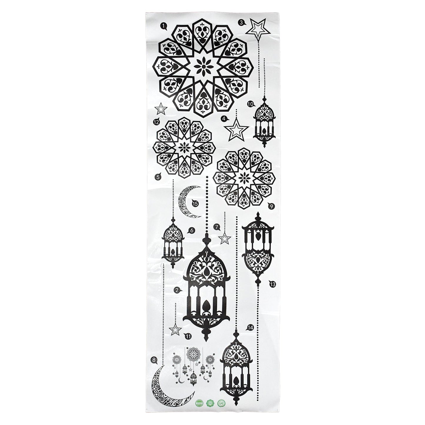Decorative Wall Sticker 90x30 cm (1 Pc)